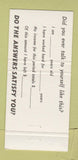 Matchbook Cover - Midwest Life Insurance Lincoln NE 30 Strike