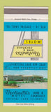 Matchbook Cover - Martinetti's Motel Restaurant Crystal Lake IL 30 Strike