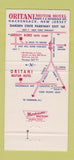 Matchbook Cover - Oritani Motor Hotel Hackensack NJ #1 30 Strike