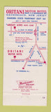 Matchbook Cover - Oritani Motor Hotel Hackensack NJ #2 30 Strike