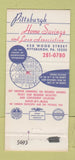 Matchbook Cover - Pittsburgh Home Savings PA 30 Strike