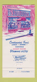 Matchbook Cover - Shadows Restaurant San Mateo CA 30 Strike