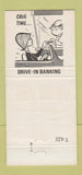 Matchbook Cover - First National Bank Canton TX 30 Strike