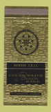 Matchbook Cover - Clear Water Beach Bank Clearwater FL 30 Strike