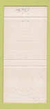 Matchbook Cover - Hershey Country Club Hershey PA 30 Strike