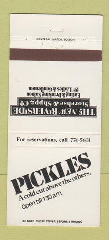 Matchbook Cover - Pickles Restaurant Holiday Inn Portland ME 30 Strike