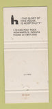Matchbook Cover - LeGriffon Indianapolis IN 30 Strike