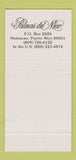Matchbook Cover - Palmas del Mar Humacao Puerto Rico 30 Strike