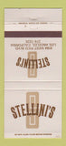 Matchbook Cover - Stellini's Los Angeles CA 30 Strike