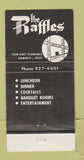 Matchbook Cover - The Raffles Downey CA 30 Strike