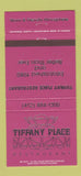 Matchbook Cover - Tiffany Place Restaurant  Pittsburgh PA 30 Strike