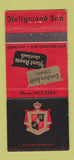 Matchbook Cover - Hollywood Inn Hollywood CA WEAR 30 Strike