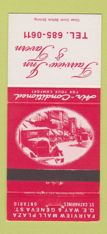 Matchbook Cover - Fairview Inn Tavern St Catharines ON 30 Strike