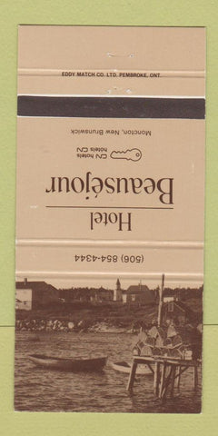 Matchbook Cover - Hotel Beausejour Moncton NB 30 Strike
