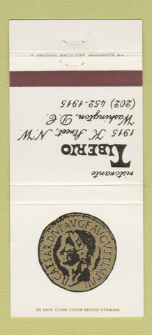 Matchbook Cover - Ristorante Tiberio Washington DC 30 Strike