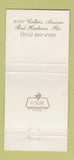 Matchbook Cover - Ristorante Tiberio Washington DC 30 Strike
