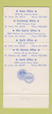 Matchbook Cover - Community Federal Savings and Loan St Louis MO 30 Strike