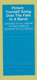 Matchbook Cover - Souvenir Photos Niagara Falls ON 30 Strike