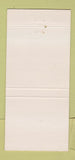 Matchbook Cover - Athena Hall Cottone Bros Roseville MI 30 Strike