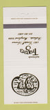 Matchbook Cover - Ristorante Tragara Bethesda MD 30 Strike