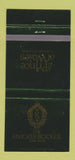 Matchbook Cover - Knickerbocker Hotel Chicago IL Prince of Wales WEAR 30 Strike