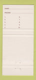 Matchbook Cover - BJ Bull's Brampton ON 30 Strike