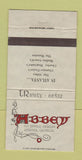 Matchbook Cover - Abbey Atlanta GA 30 Strike