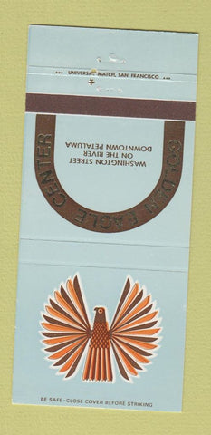 Matchbook Cover - Golden Eagle Center Petaluma CA 30 Strike