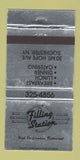Matchbook Cover - Filling Station Rochester NY restaurant WEAR 30 Strike