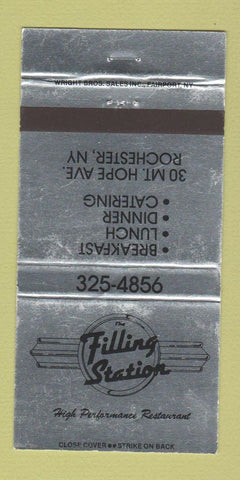 Matchbook Cover - Filling Station Rochester NY restaurant WEAR 30 Strike
