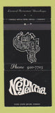 Matchbook Cover - Le Bistro Cafe Disco Nepentha 30 Strike