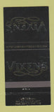 Matchbook Cover - Vixen's Strip Club? TX? 30 Strike