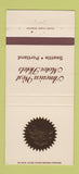 Matchbook Cover - American West Motor Hotels Portland OR Seattle WA 30 Strike