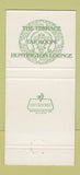 Matchbook Cover - Sheraton Hotel Pasadena CA Huntington 30 Strike