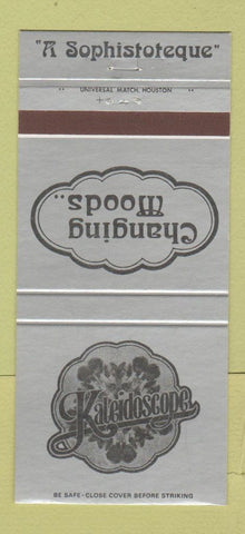 Matchbook Cover - Kaleidoscope Sheraton Inn Houston TX 30 Strike