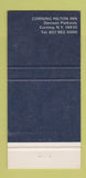 Matchbook Cover - Corning Hilton Inn NY 30 Strike