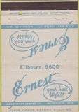 Matchbook Cover - Ernest Hair Stylist Milwaukee WI girlie 40 Strike
