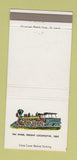 Matchbook Cover - Creditors Adjustment Keene Manchester NH train 30 Strike