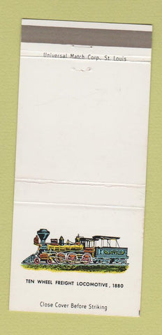 Matchbook Cover - Creditors Adjustment Keene Manchester NH train 30 Strike