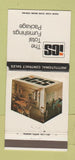 Matchbook Cover - Institutional ContractSales ICS Packing Memphis TN 30 Strike