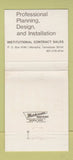 Matchbook Cover - Institutional ContractSales ICS Packing Memphis TN 30 Strike