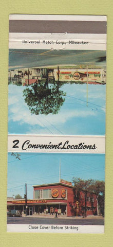 Matchbook Cover - Steinman Lumber  Milwaukee? 30 Strike