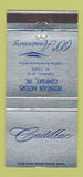 Matchbook Cover - Mountain Cadillac Buick Pontiac Willys Conway NH 30 Strike