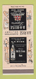 Matchbook Cover - AH Riise Liquors Rum St Thomas Virgin Islands 30 Strike