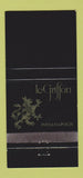 Matchbook Cover - LeGriffon Indianapolis IN 30 Strike