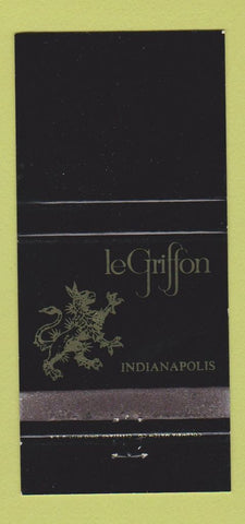 Matchbook Cover - LeGriffon Indianapolis IN 30 Strike