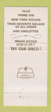 Matchbook Cover - That Mexican Place Denver Colorado 30 Strike