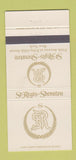 Matchbook Cover - St Regis Sheraton Hotel New York City 30 Strike