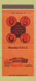 Matchbook Cover - The Bank and Trust Platte Valley State 30 Strike