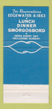 Matchbook Cover - Villa Sweden Smorgosbord Chicago IL 30 Strike